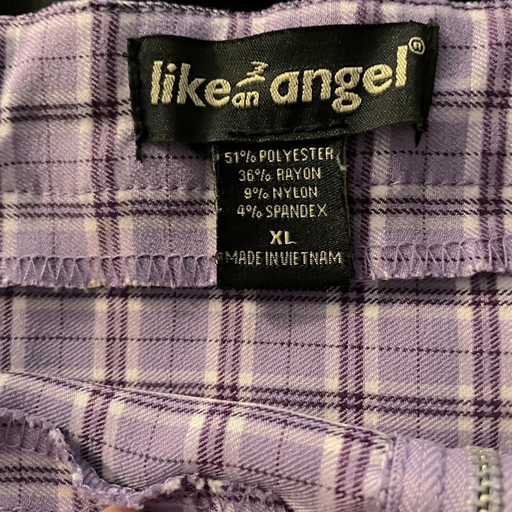 XL MINI y2k lilac purple school girl skirt